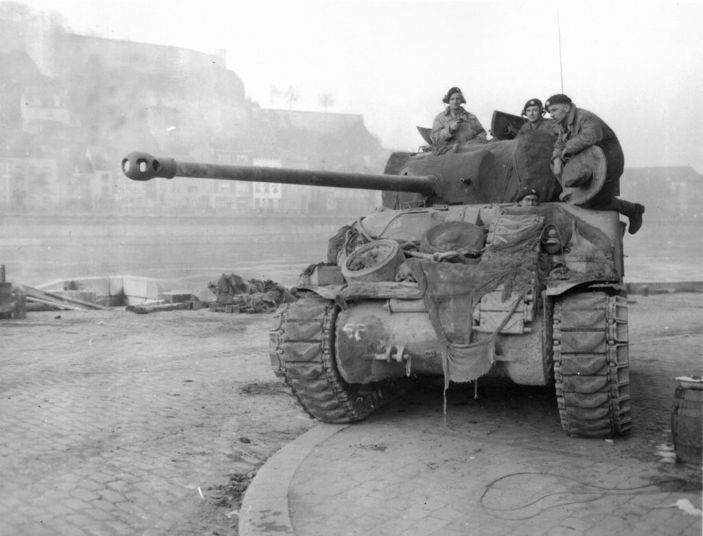 Sherman Firefly Tank from the UK during the second world war
